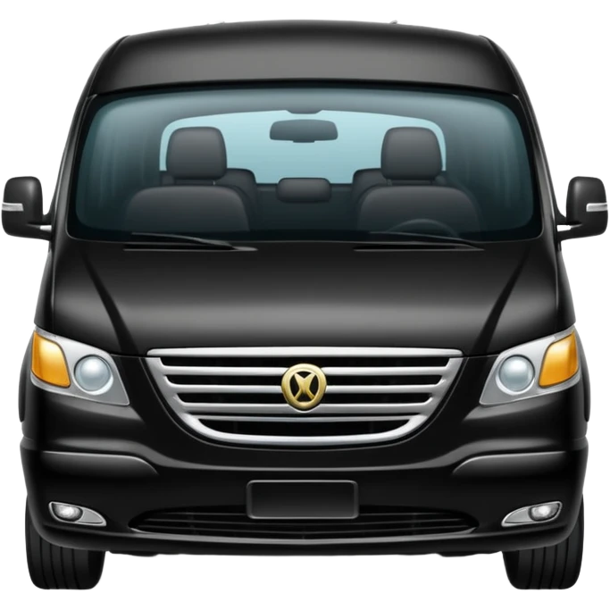 Luxury Van Limousine  emoji