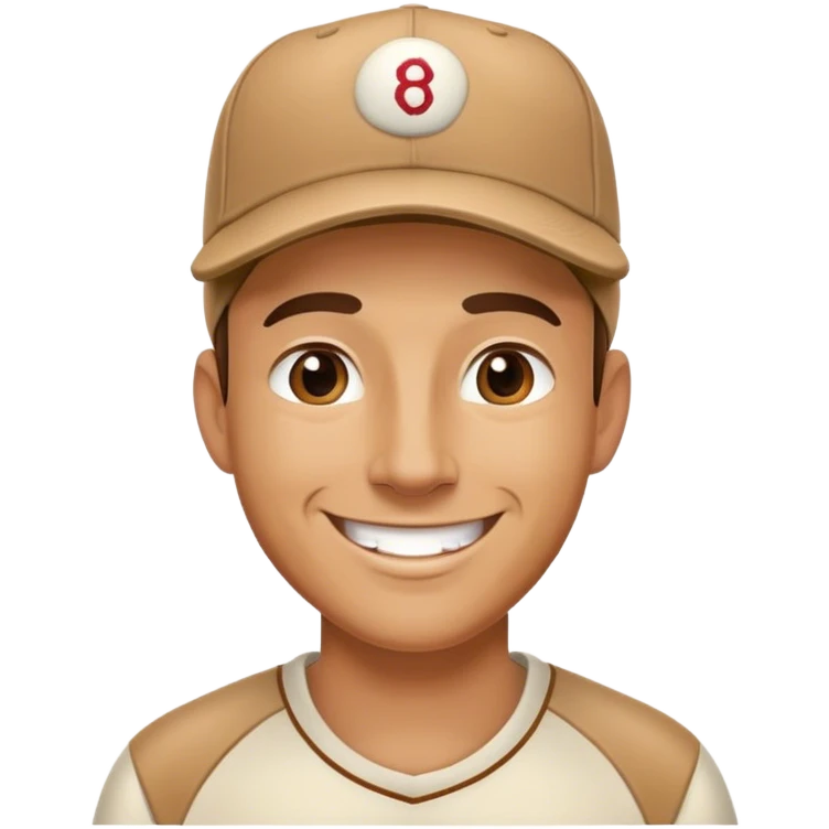 Happy to see his friend more manly emoji