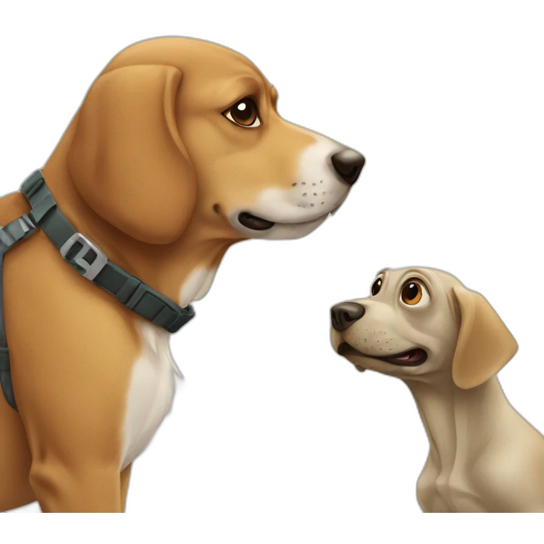 Dog and tortue emoji