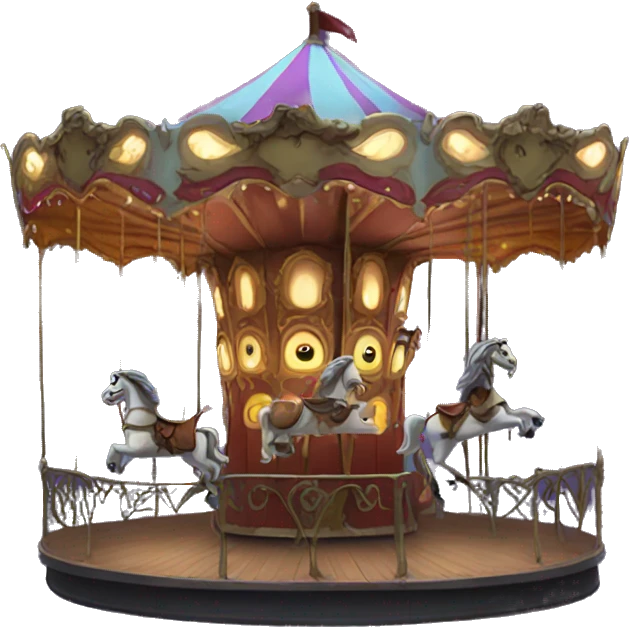 Haunted carousel  emoji