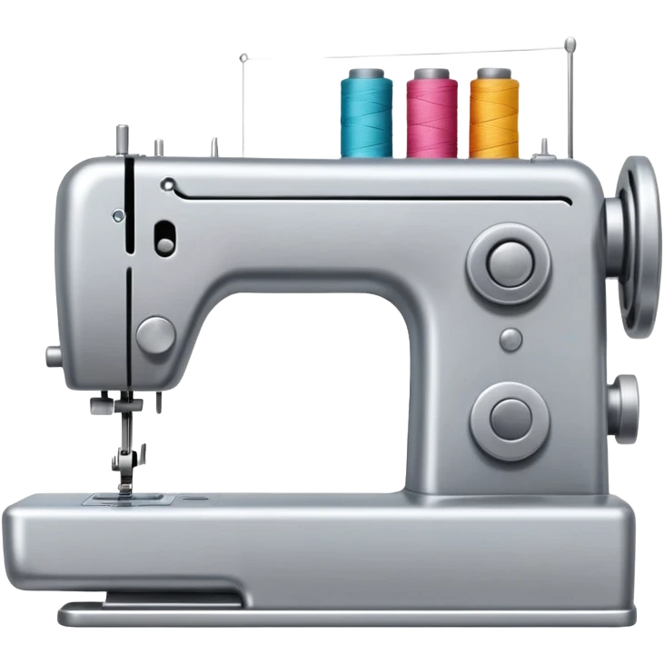 sewing machine needle with thread emoji