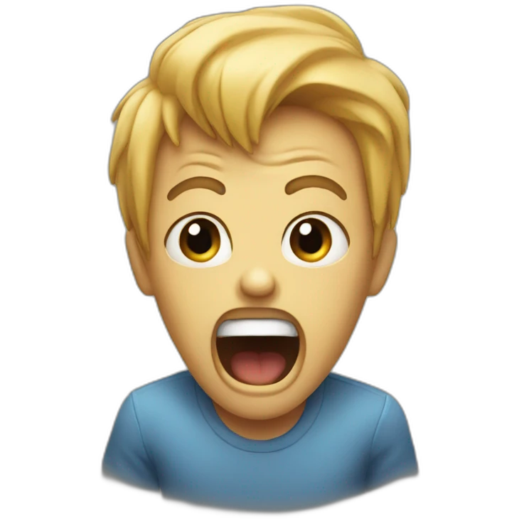 Scream emoji