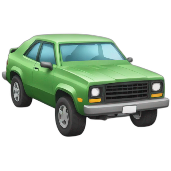 Coche Todo terreno emoji