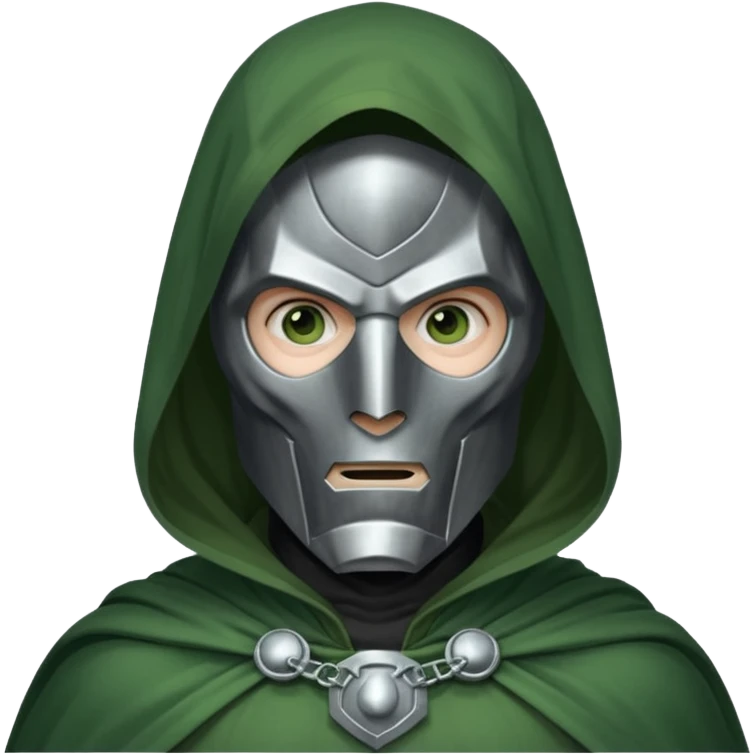 Doctor Doom with most villainious emoji