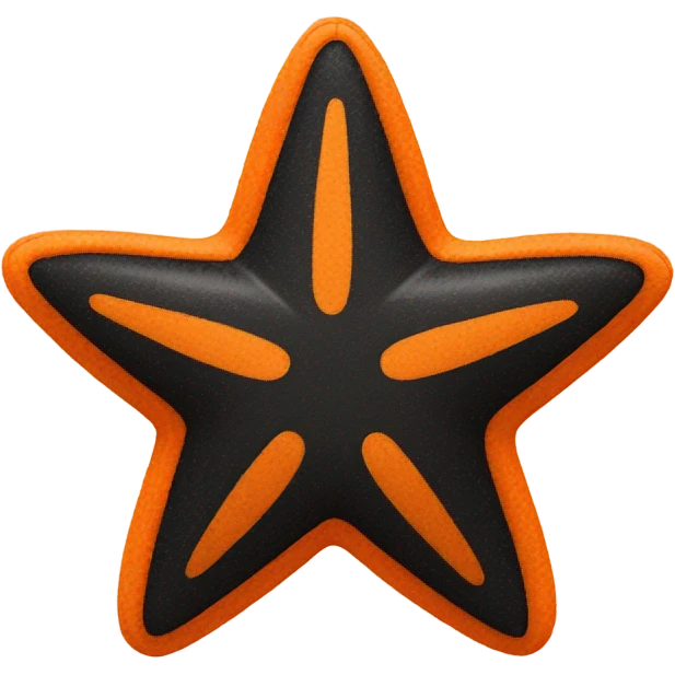 orange star toy emoji