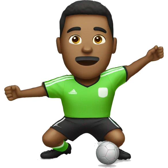 penalty kick emoji