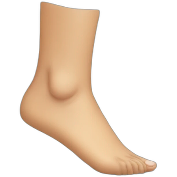 Foot emoji