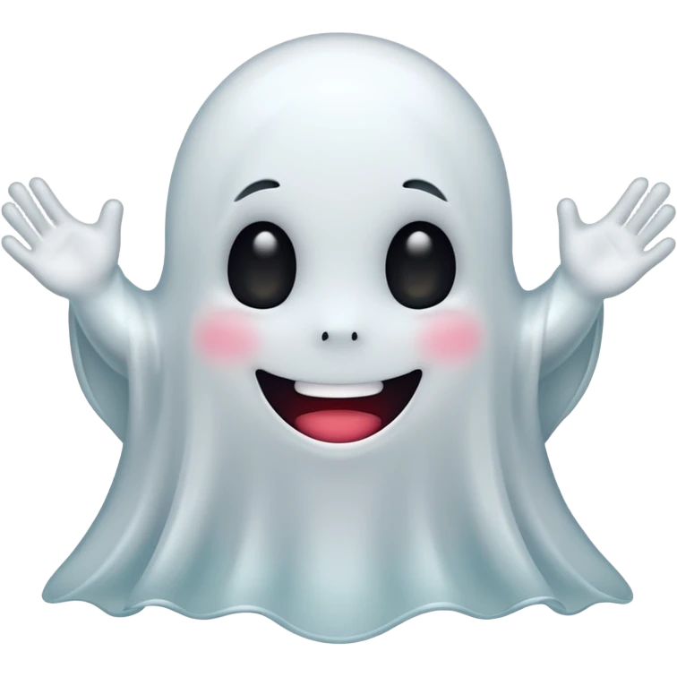 cute ghost emoji