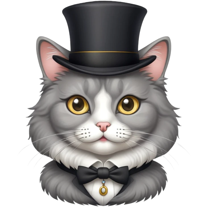 Madam cat emoji