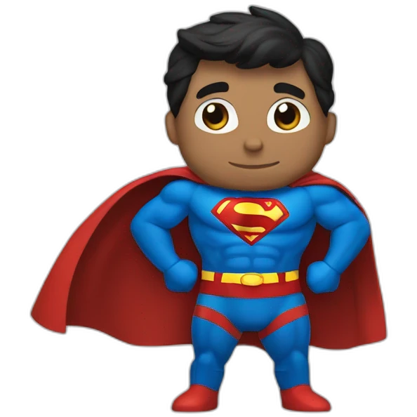 Super man emoji