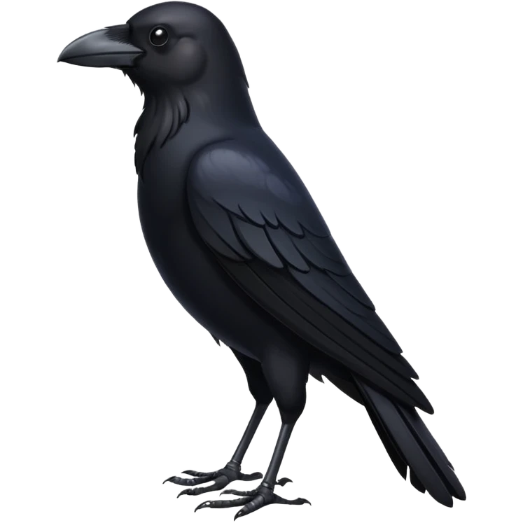 غراب معطين ضهره emoji