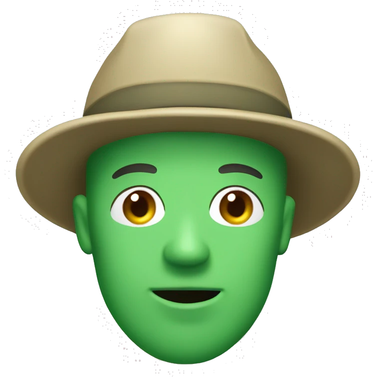 gardener pith helmet emoji