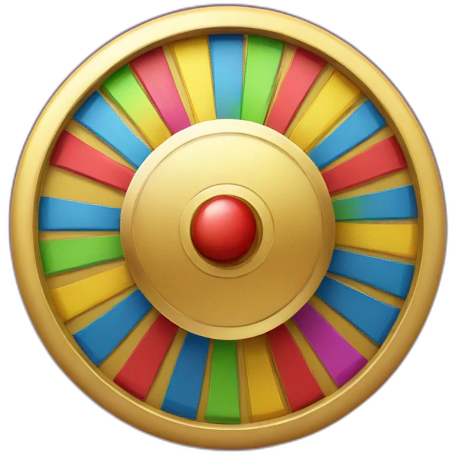 spin wheel and win emoji