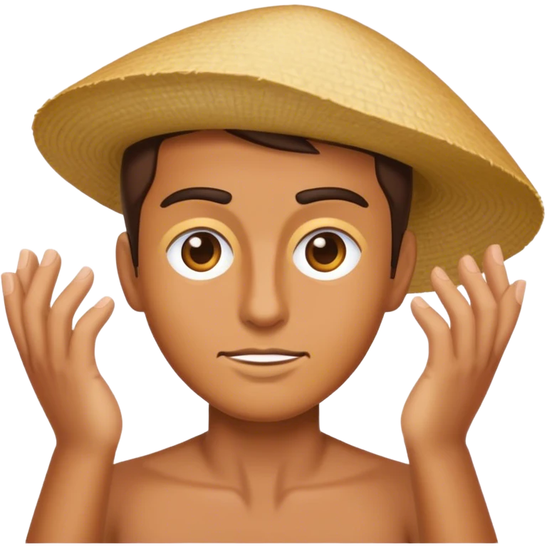 Throwing shade emoji