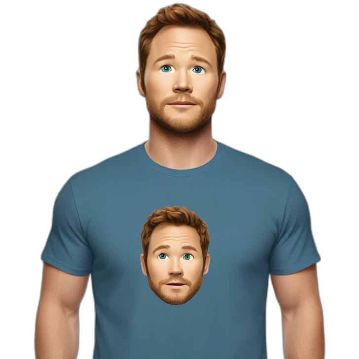 chris-pratt t-shirt emoji