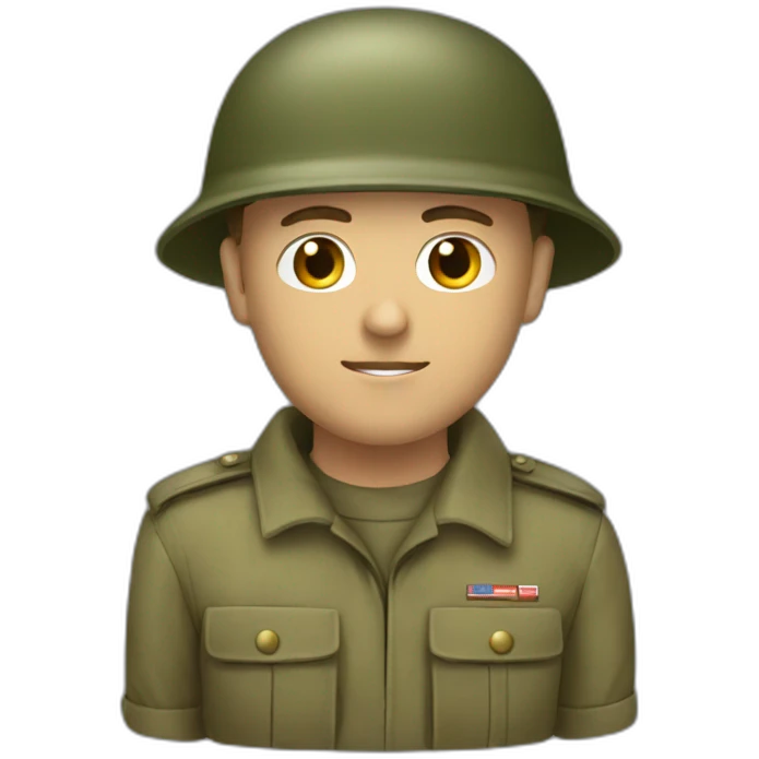 Jonathan Clauss en soldat emoji