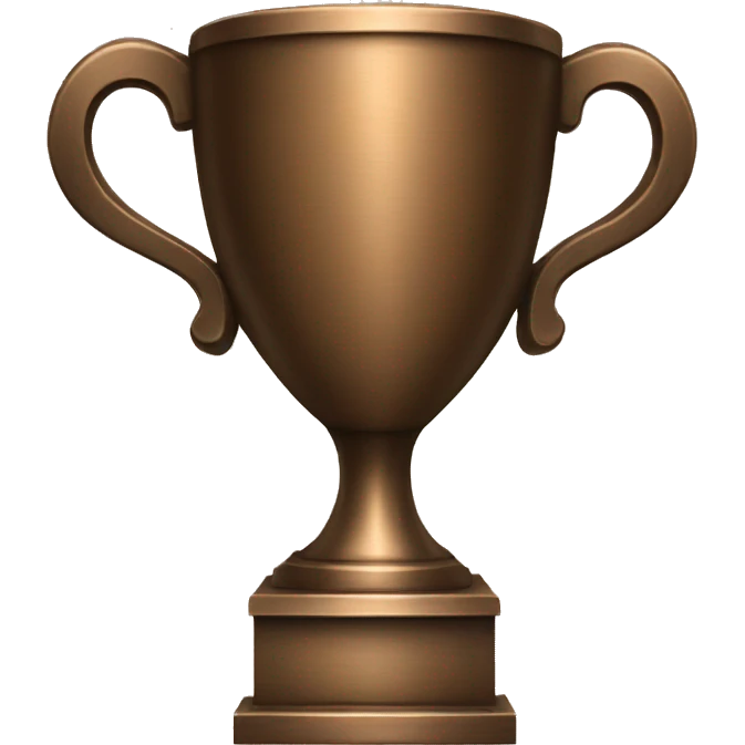 bronze trophy emoji