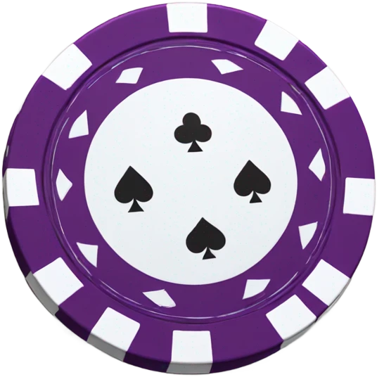 poker chip emoji