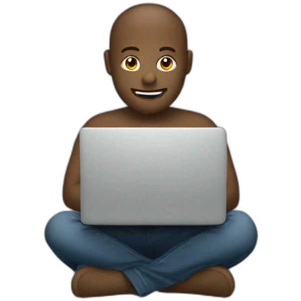 A wan with laptop emoji
