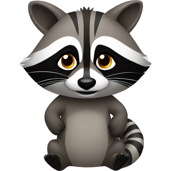 Raccoon emoji