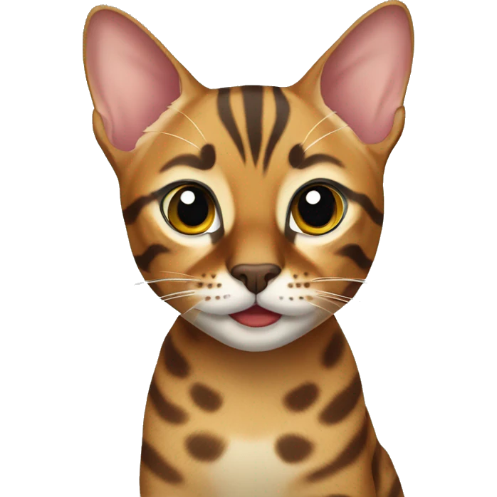 bengal cat  emoji