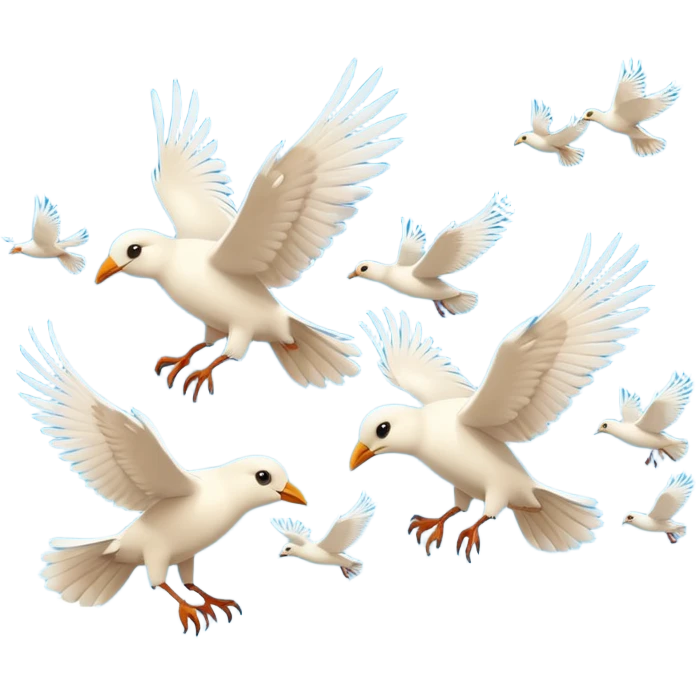 Birds emoji