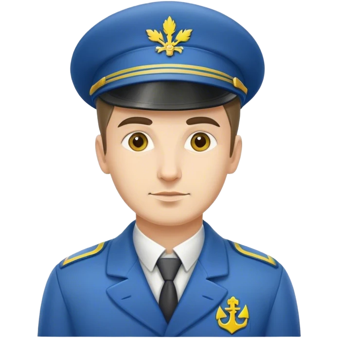 ukrainian train conductor emoji