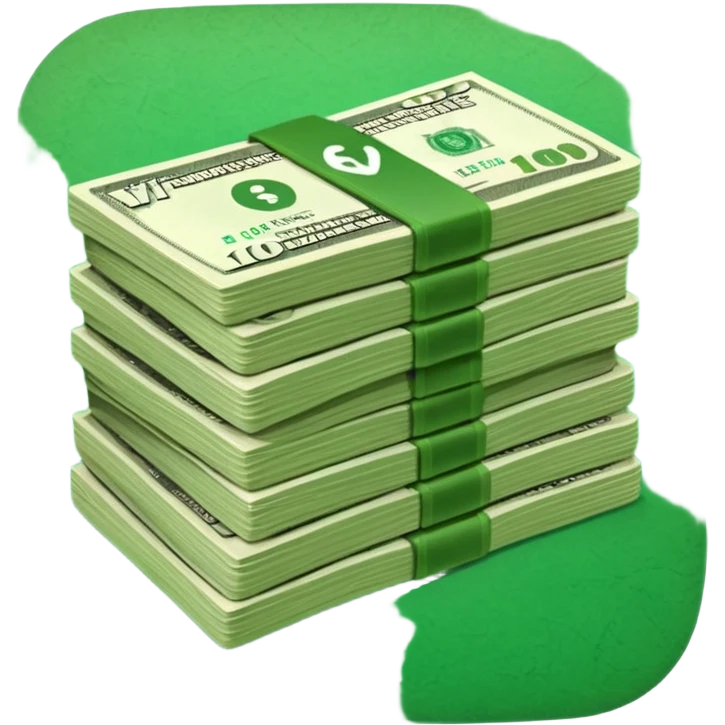 wifi money bill stack emoji