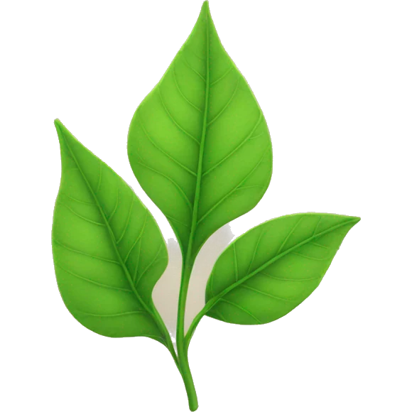 Leaf emoji