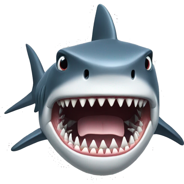human shark emoji