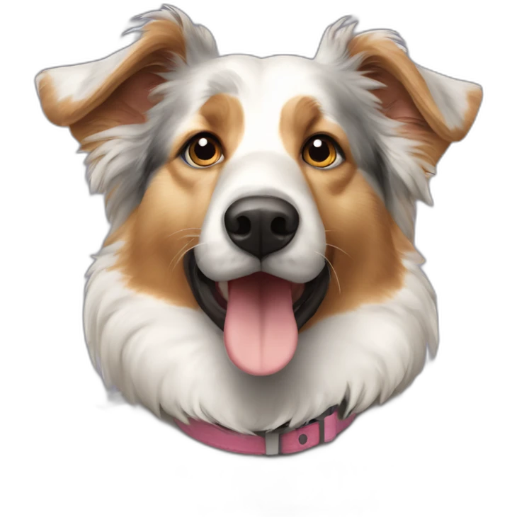 Chien berger australien emoji