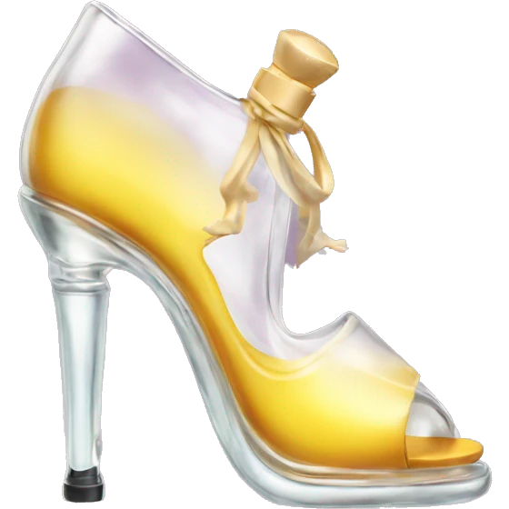 Good girl perfume heel emoji