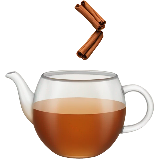 cinnamon tea emoji