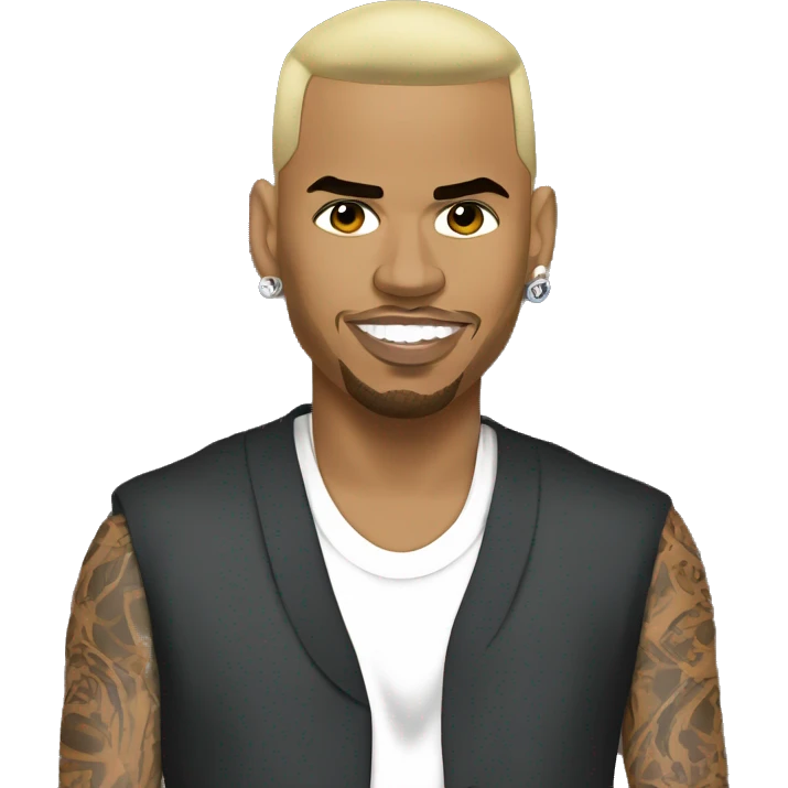 Chris brown emoji