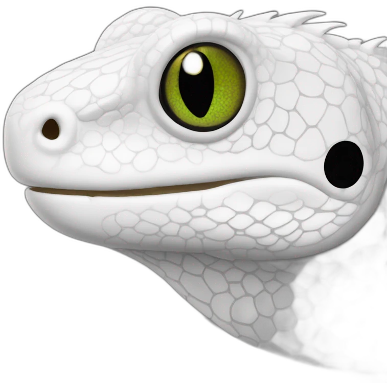 lagarto blanco emoji