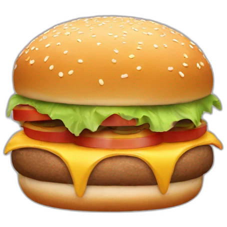 burger bun top emoji