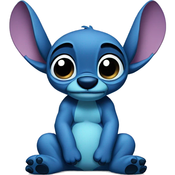 stitch sad emoji
