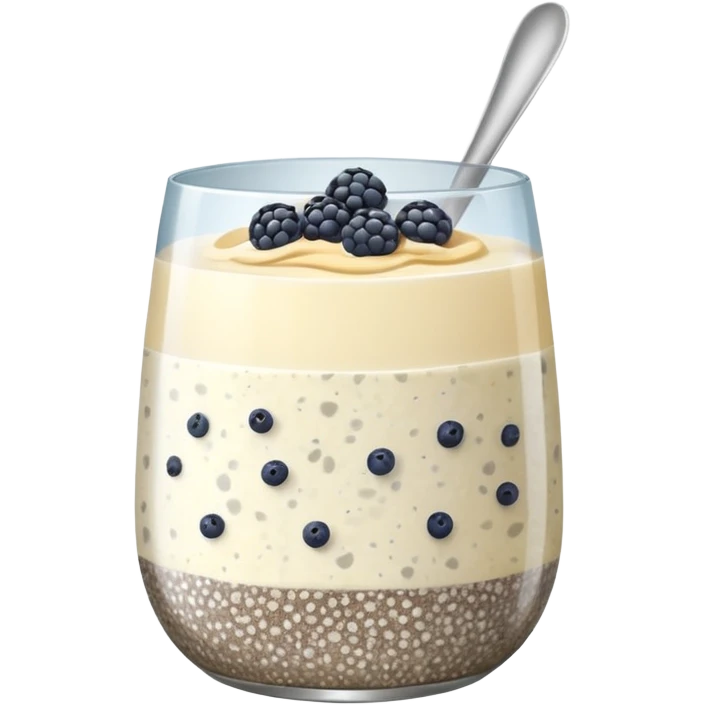 chia pudding  emoji