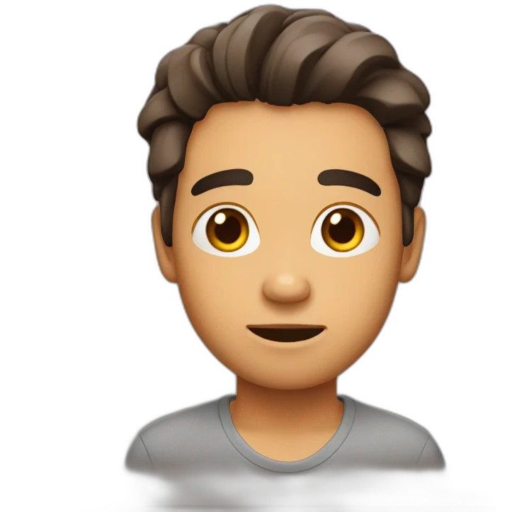Milo bobo brun emoji