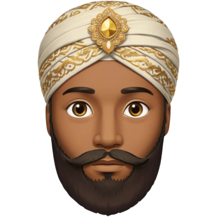 bearded man in turban emoji