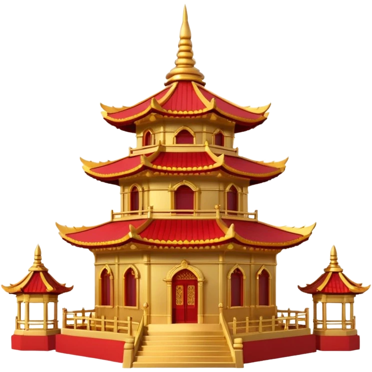 pagoda style temle emoji