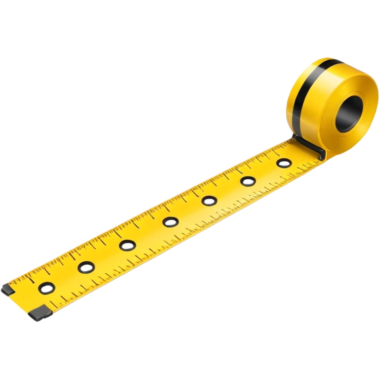 Measure tape emoji