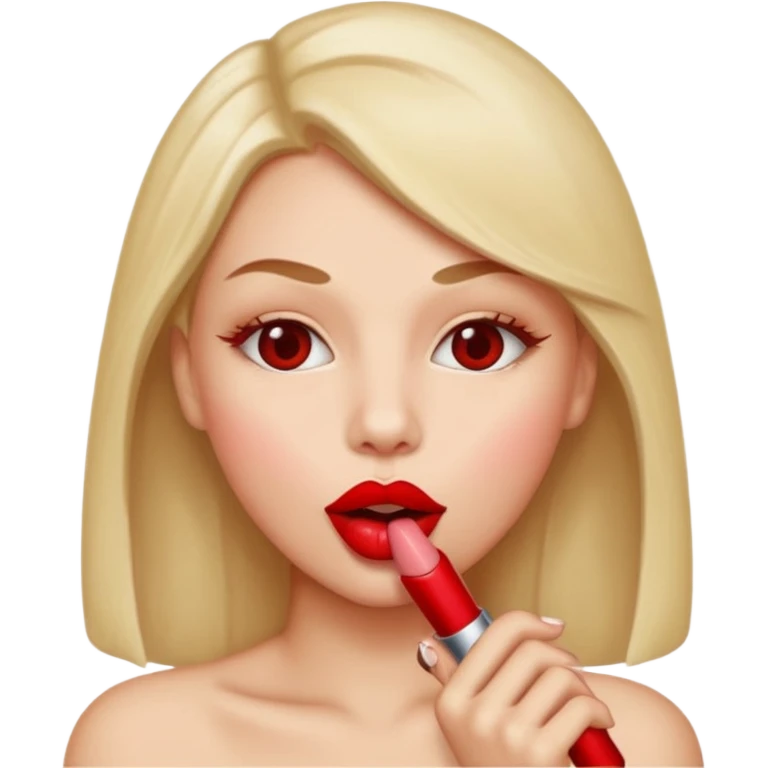 Sexy licking lips emoji