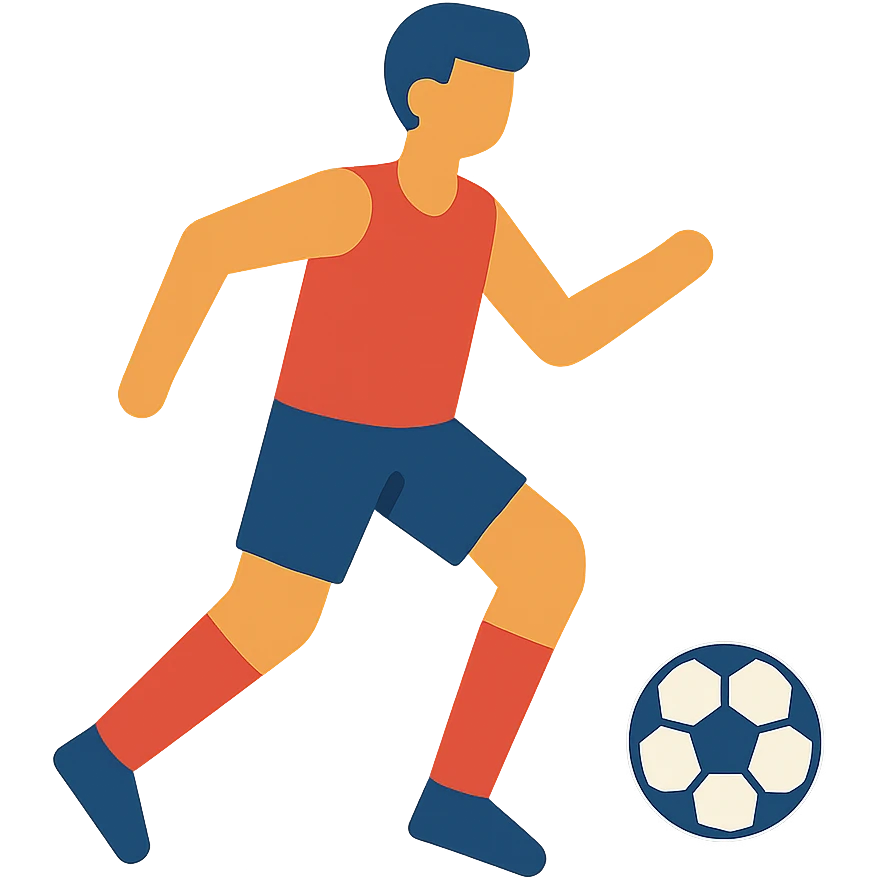flat design style Sport emoji