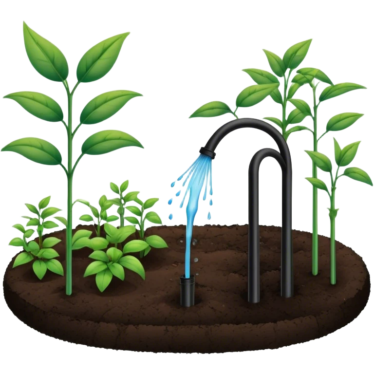 Drip Irrigation garden  emoji