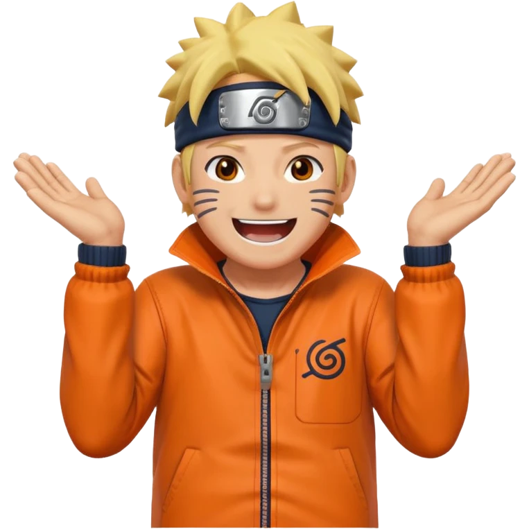 Laughing naruto emoji