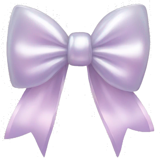 pearl bow emoji