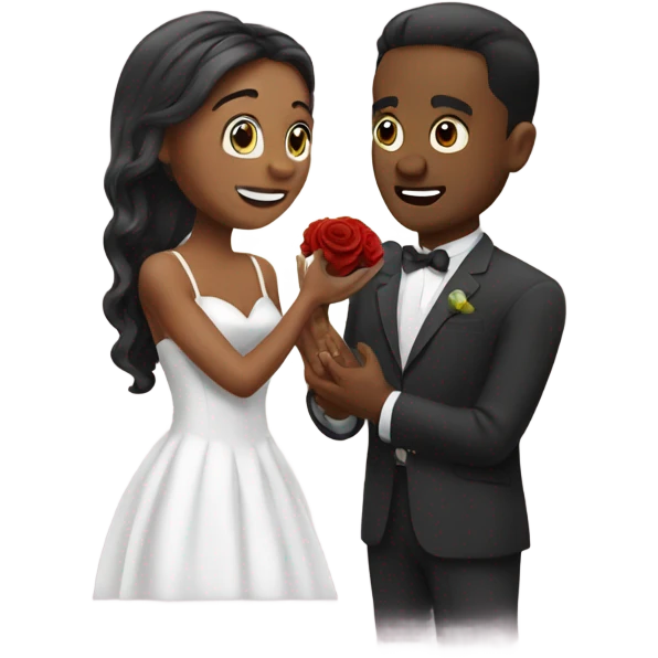 Marry proposal emoji