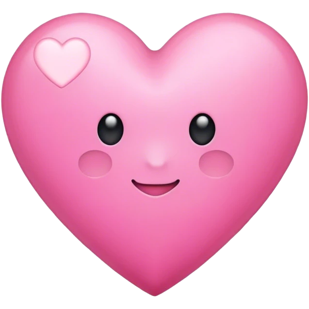 a pink heart emoji