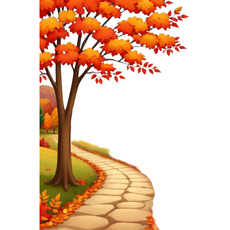 fall landscape emoji